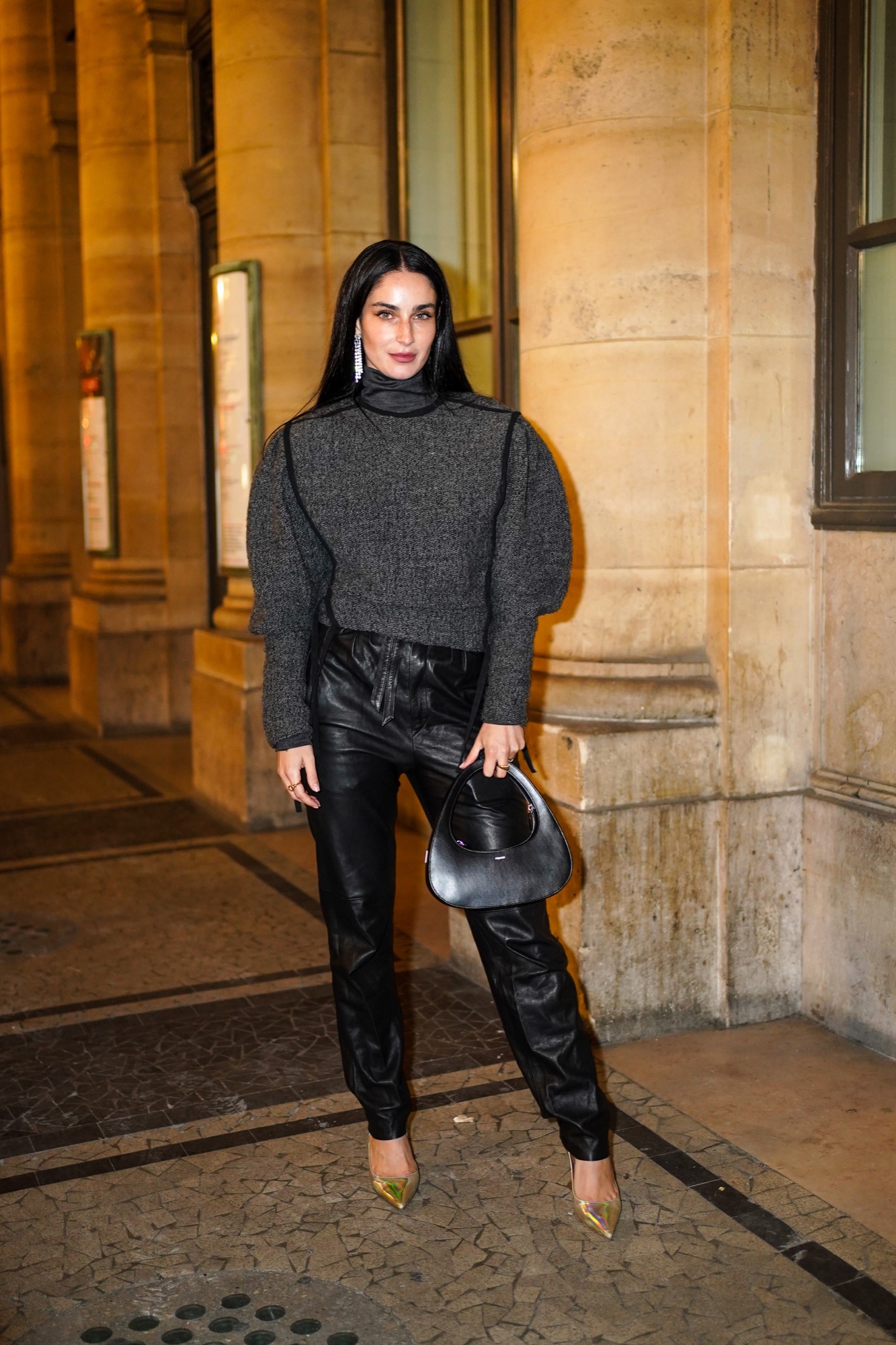 Street Style At Paris Fashion Week - Womenswear Spring Summer 2021 : Day Four