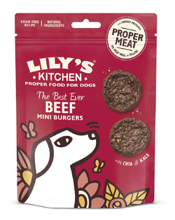 Lilys Kitchen Dog Tratta I Mini Hamburger Di Manzo  Caratteristiche